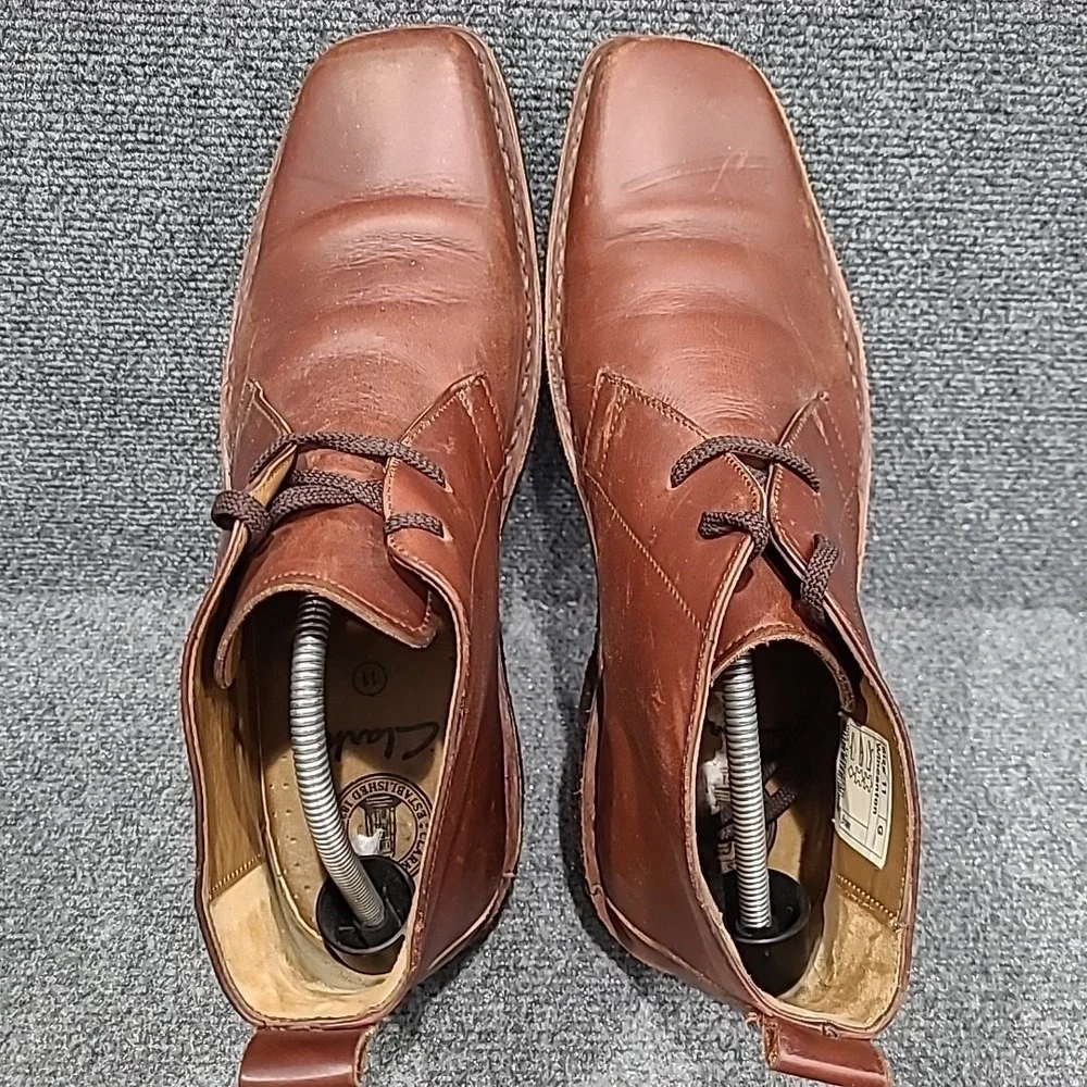 CLARKS Wincanton Men's Boots‎ Brown Size 11